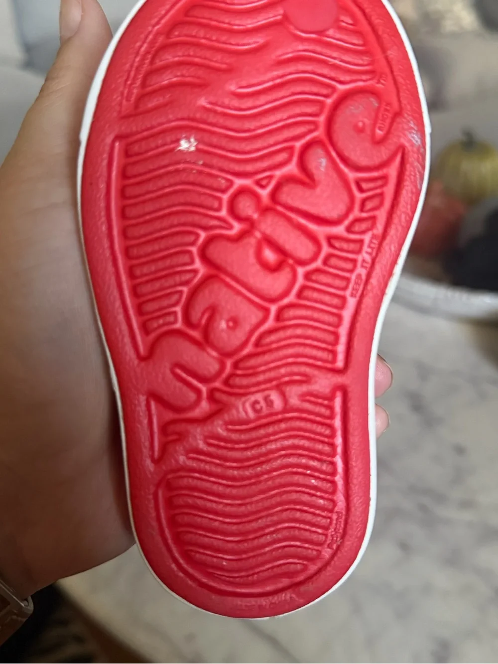 Native bright red
